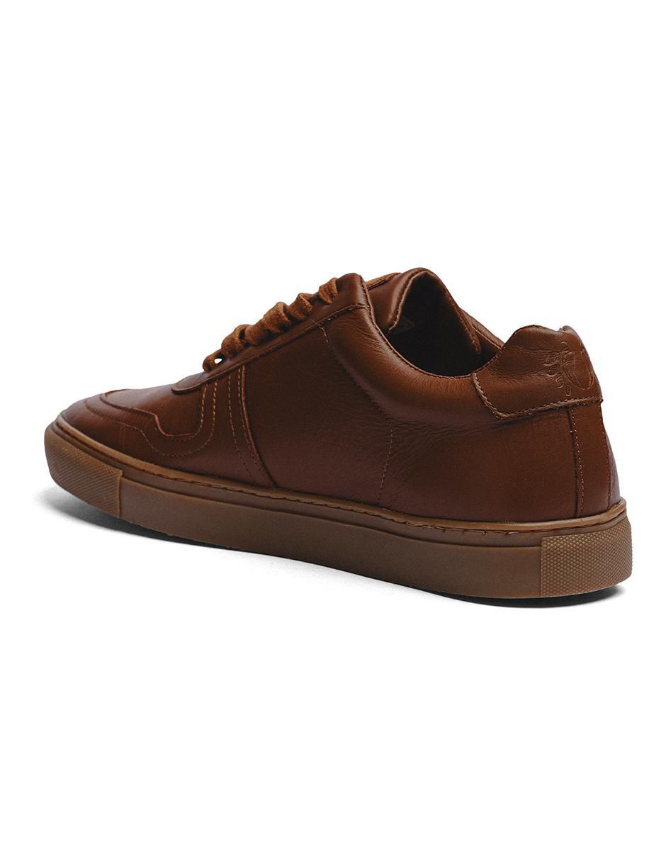 Tenis de piel para hombre