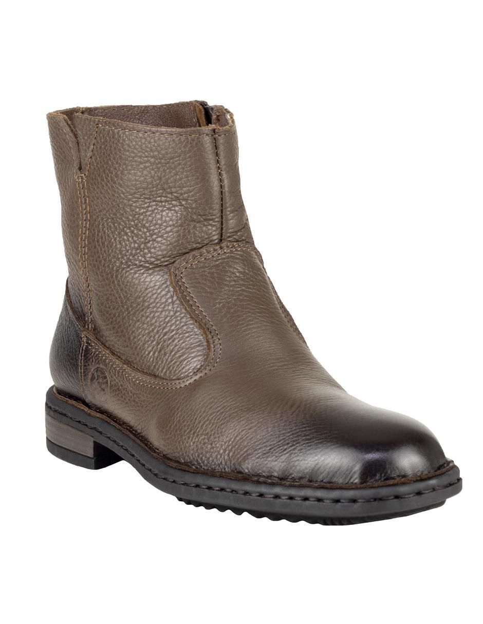 Bota de piel para hombre