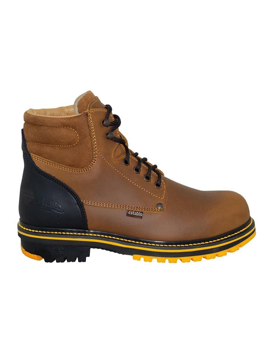 Bota de piel para hombre