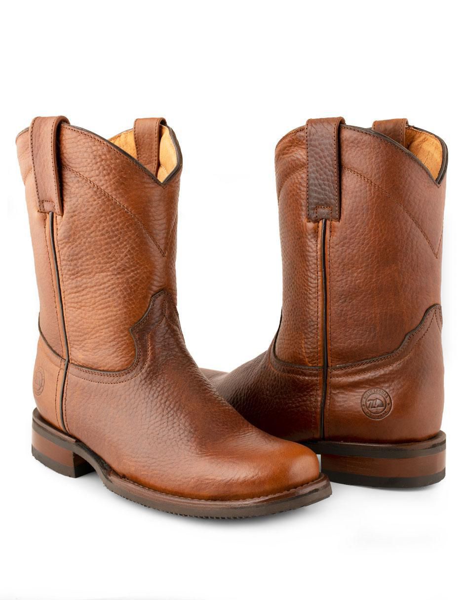Bota Roper de piel para hombre