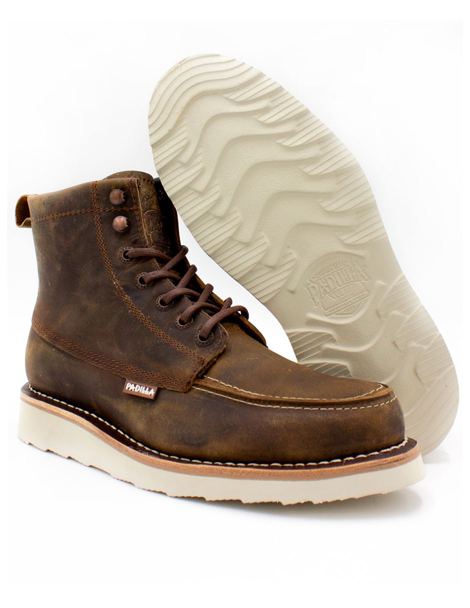 Bota C243 de piel para hombre 4