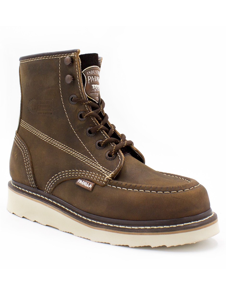 Bota A215 Crazy Tabaco de piel para hombre Bota A215 Crazy Tabaco de piel para hombre