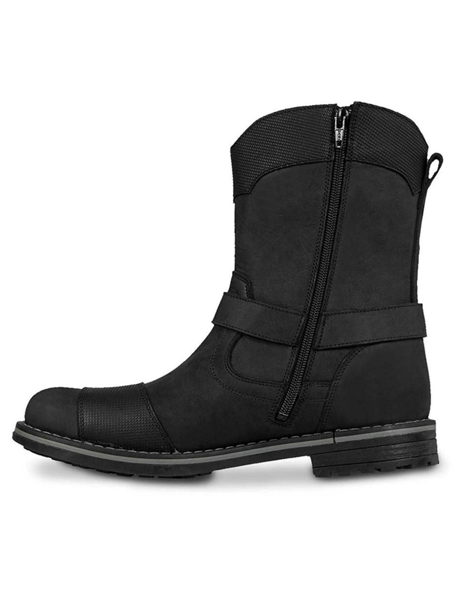 Bota de piel para hombre