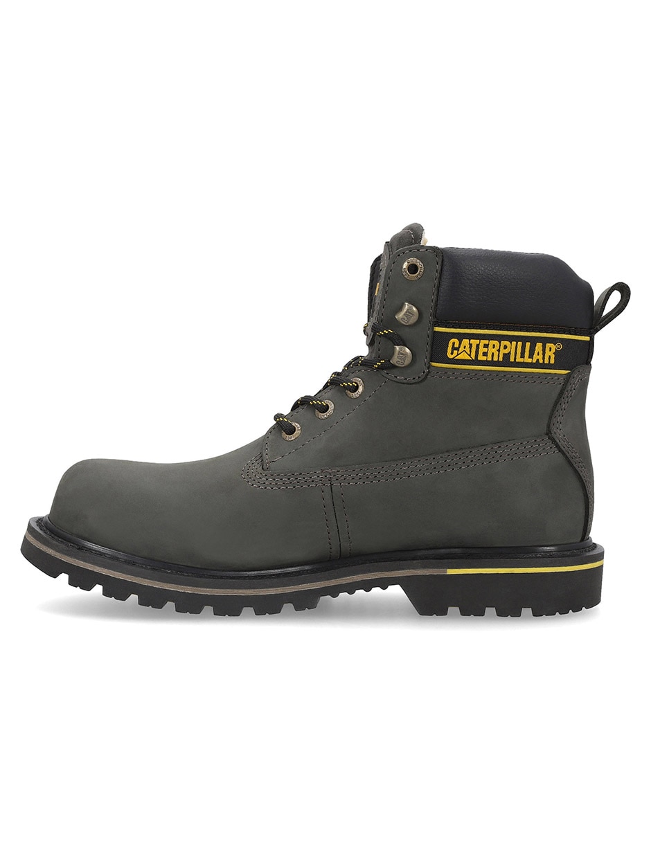 Bota industrial Caterpillar de cuero y piel