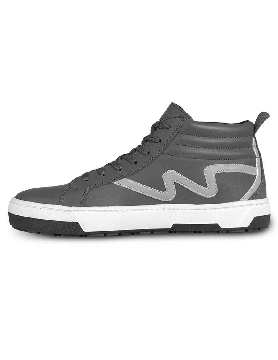 Tenis de piel para hombre