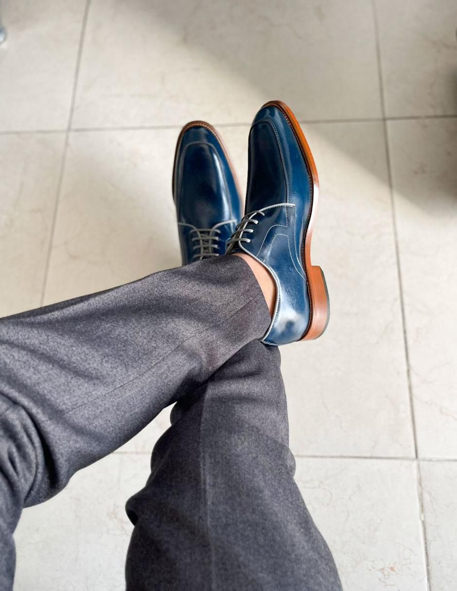 Zapato derby Estilo Dh para hombre