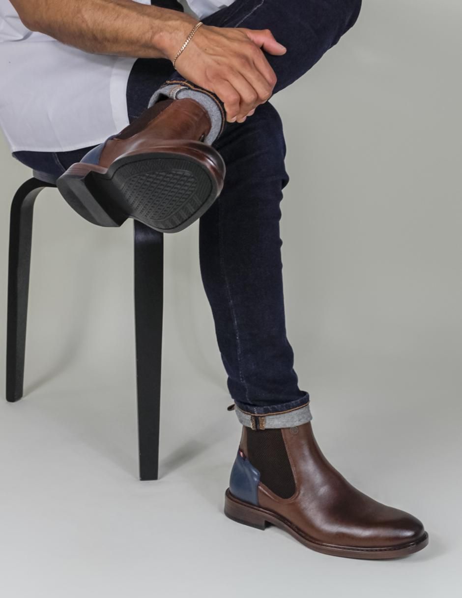 Bota Rbsoul de piel para hombre 5