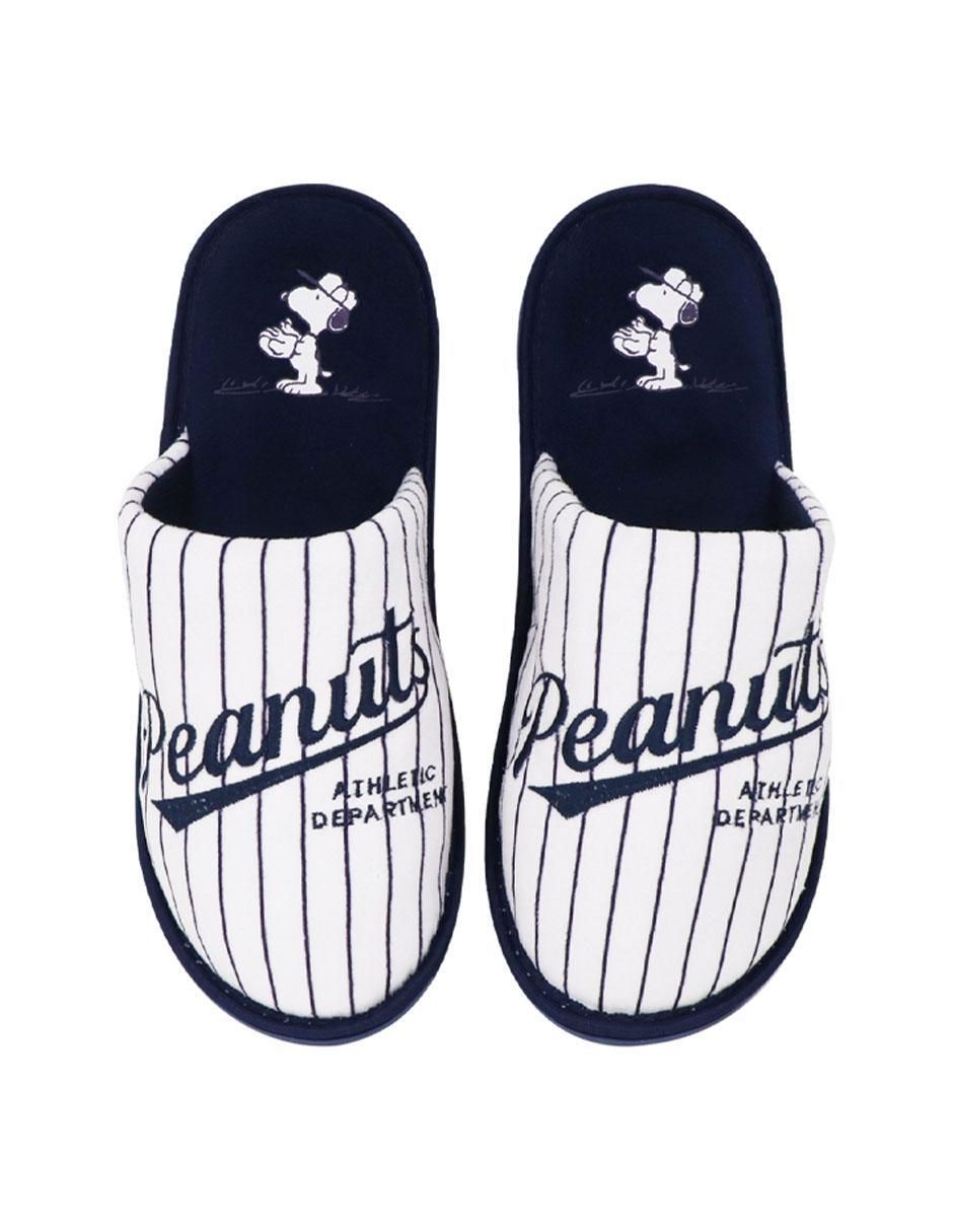 Pantufla Snoopy para hombre