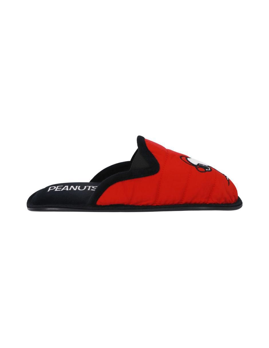 Pantufla Snoopy para hombre