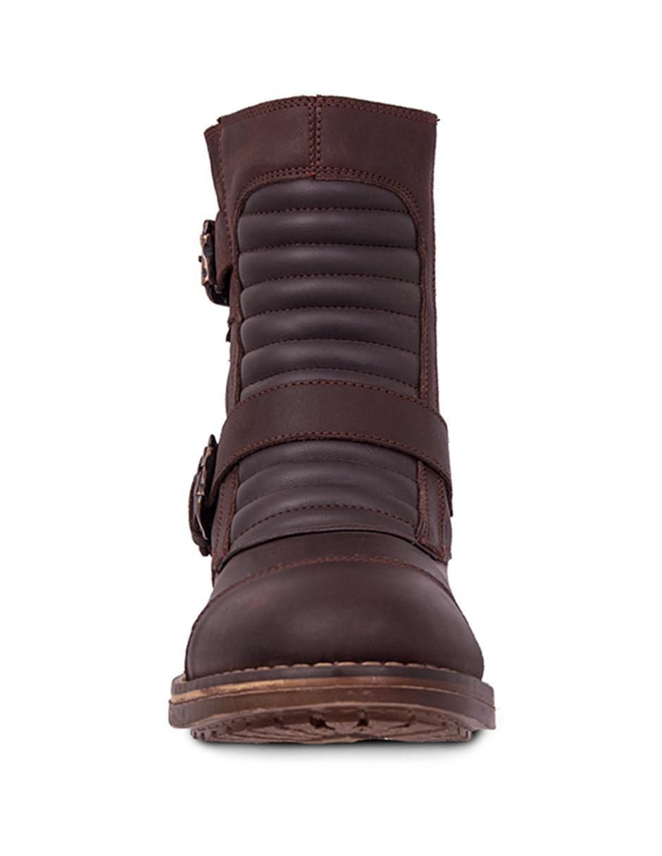 Bota de piel para hombre