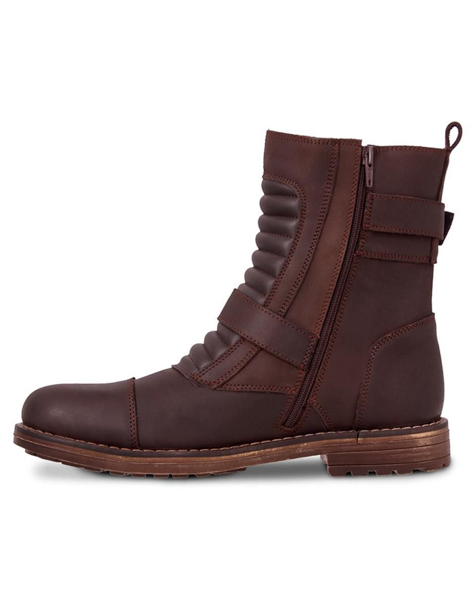 Bota de piel para hombre