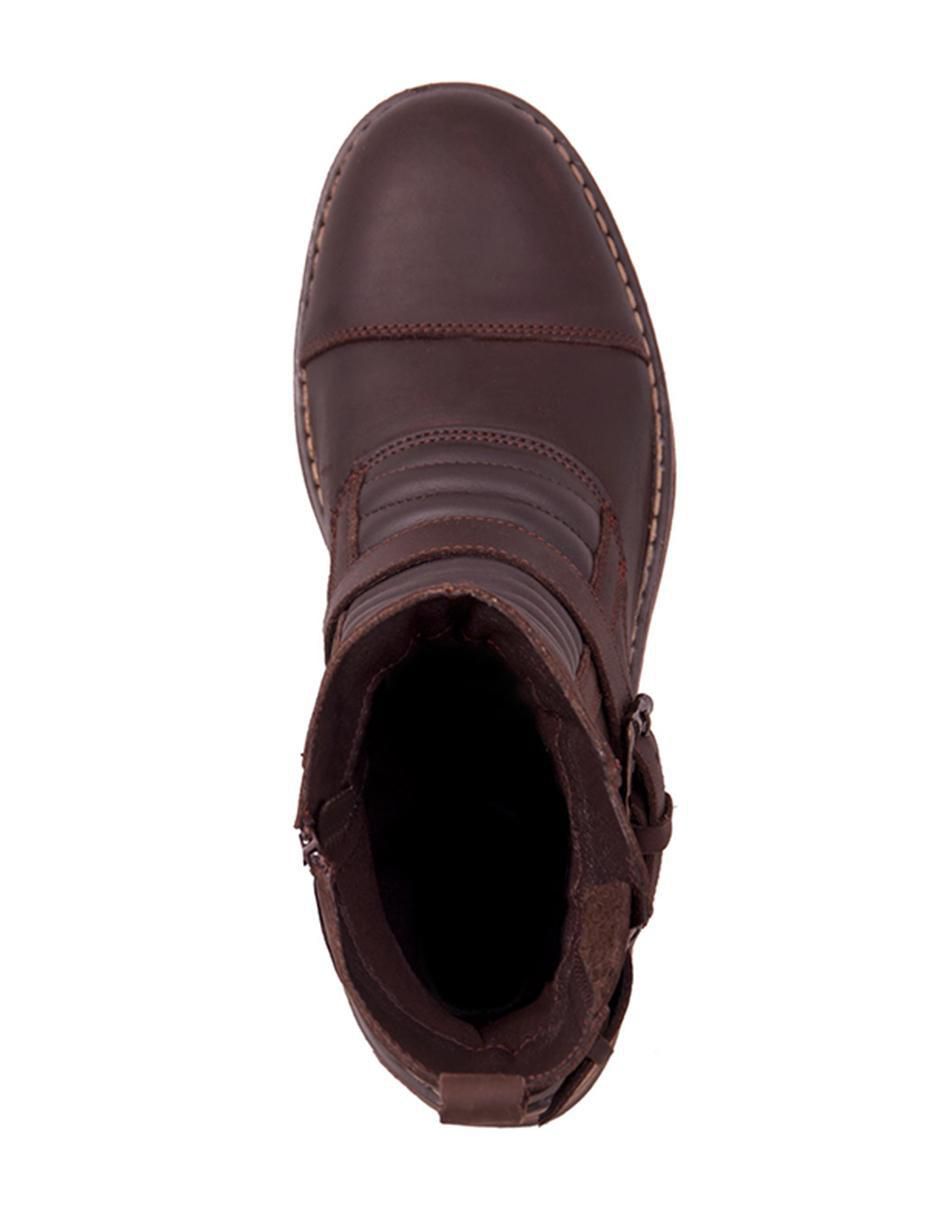 Bota de piel para hombre