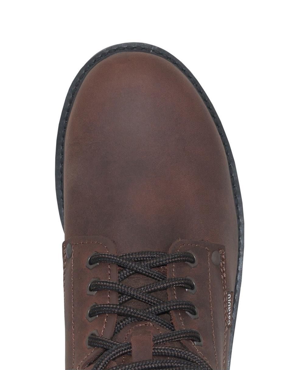 Bota de piel para hombre