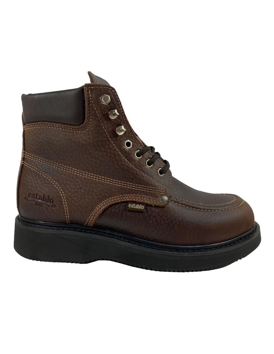 Bota de piel para hombre