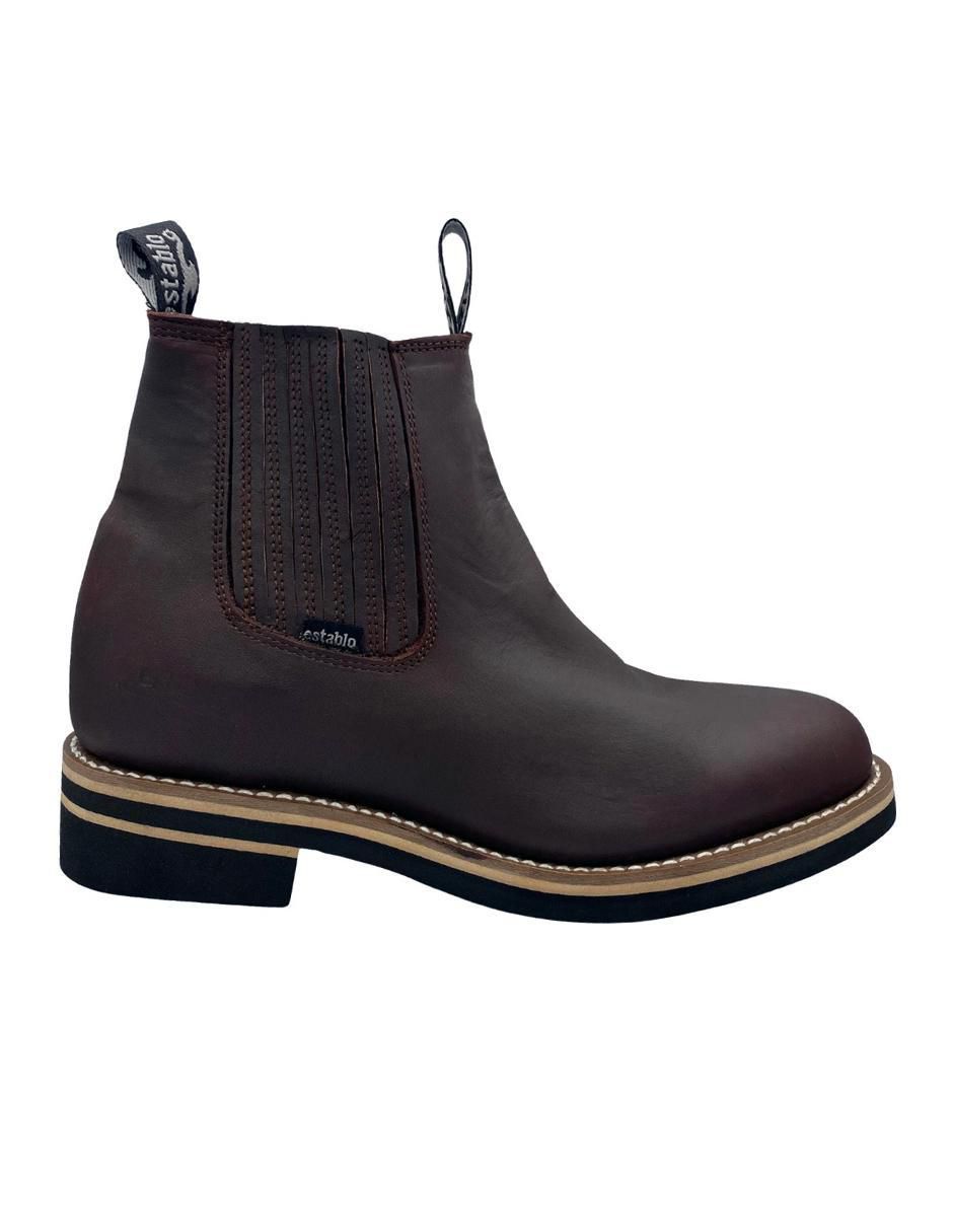 Bota de piel para hombre 1