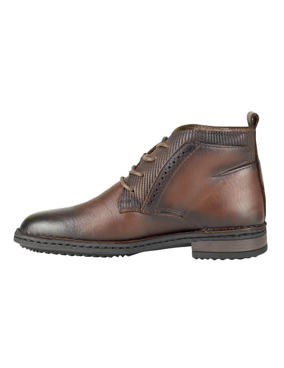 Botín de piel para hombre 4