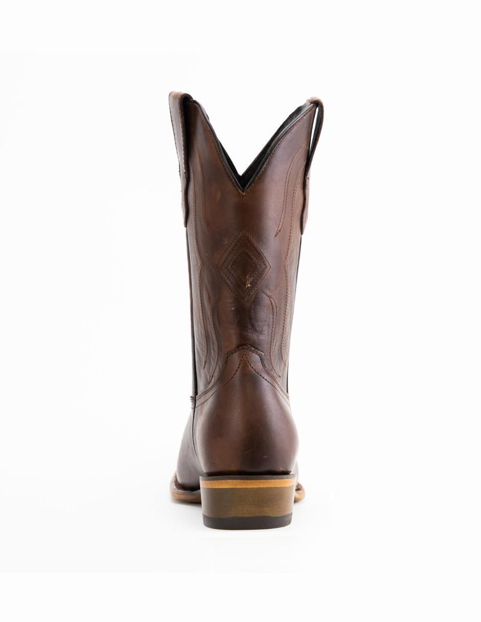 Bota de piel para hombre