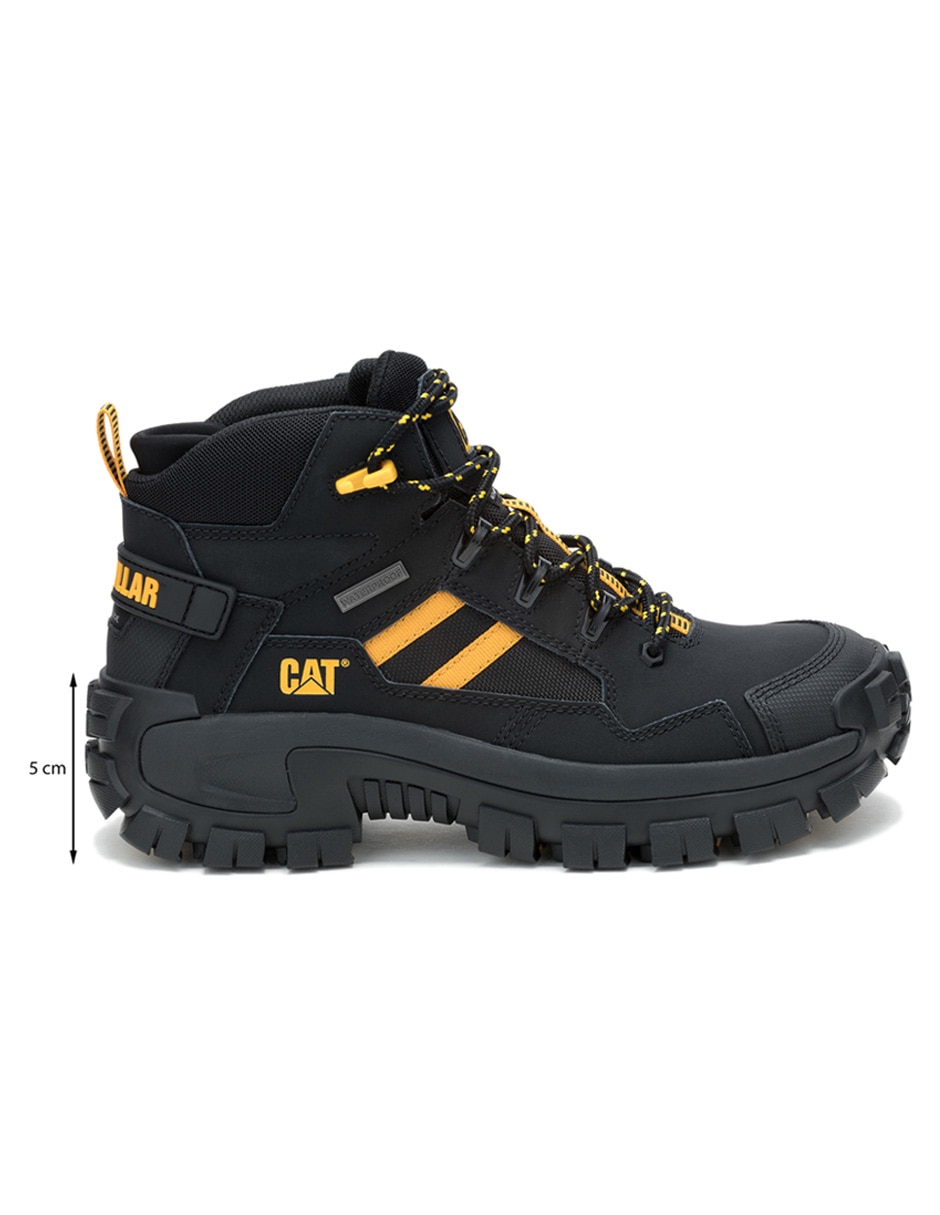 Bota industrial Caterpillar de cuero y piel