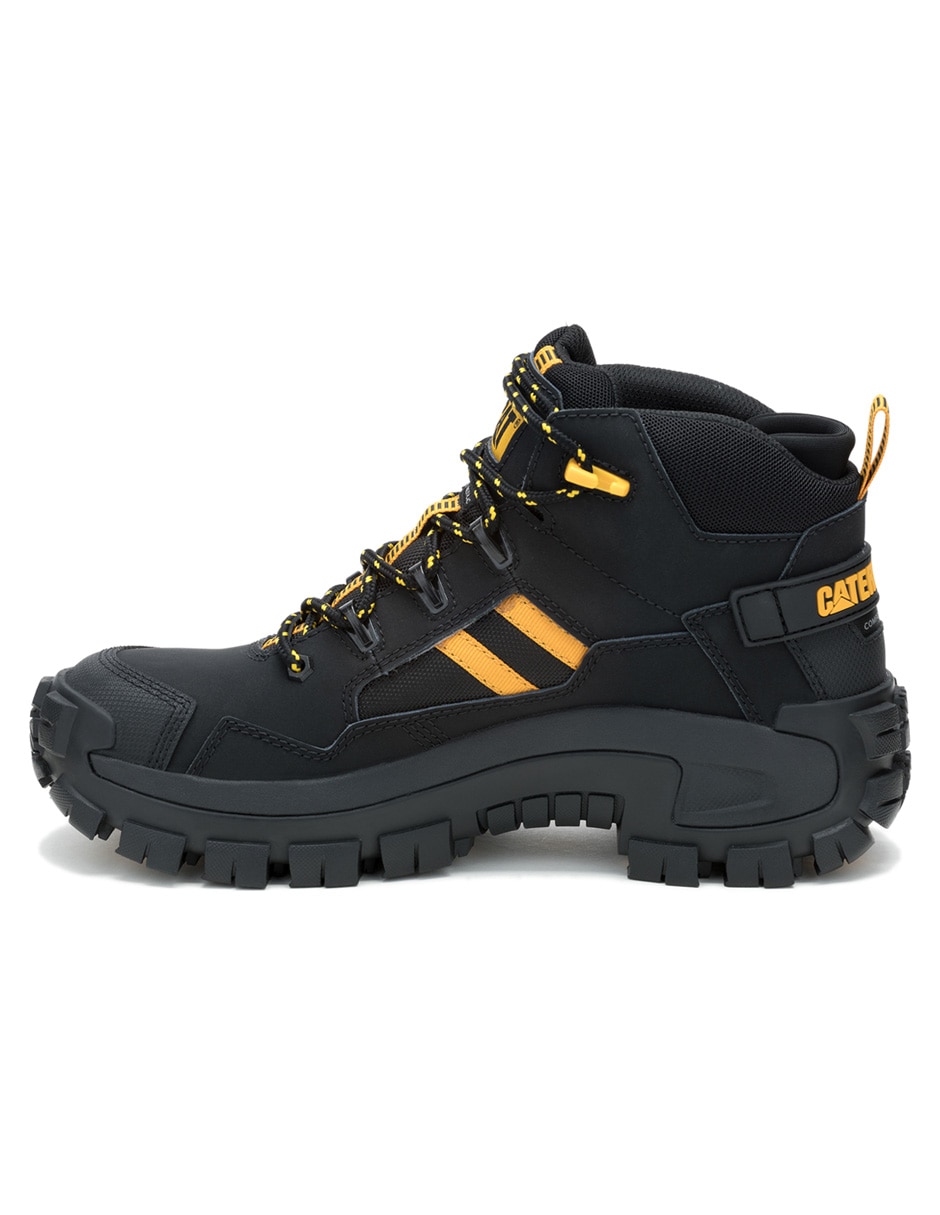 Bota industrial Caterpillar de cuero y piel