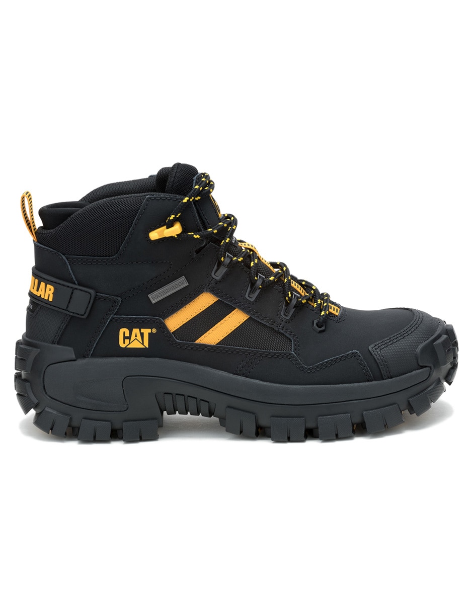 Bota industrial Caterpillar de cuero y piel