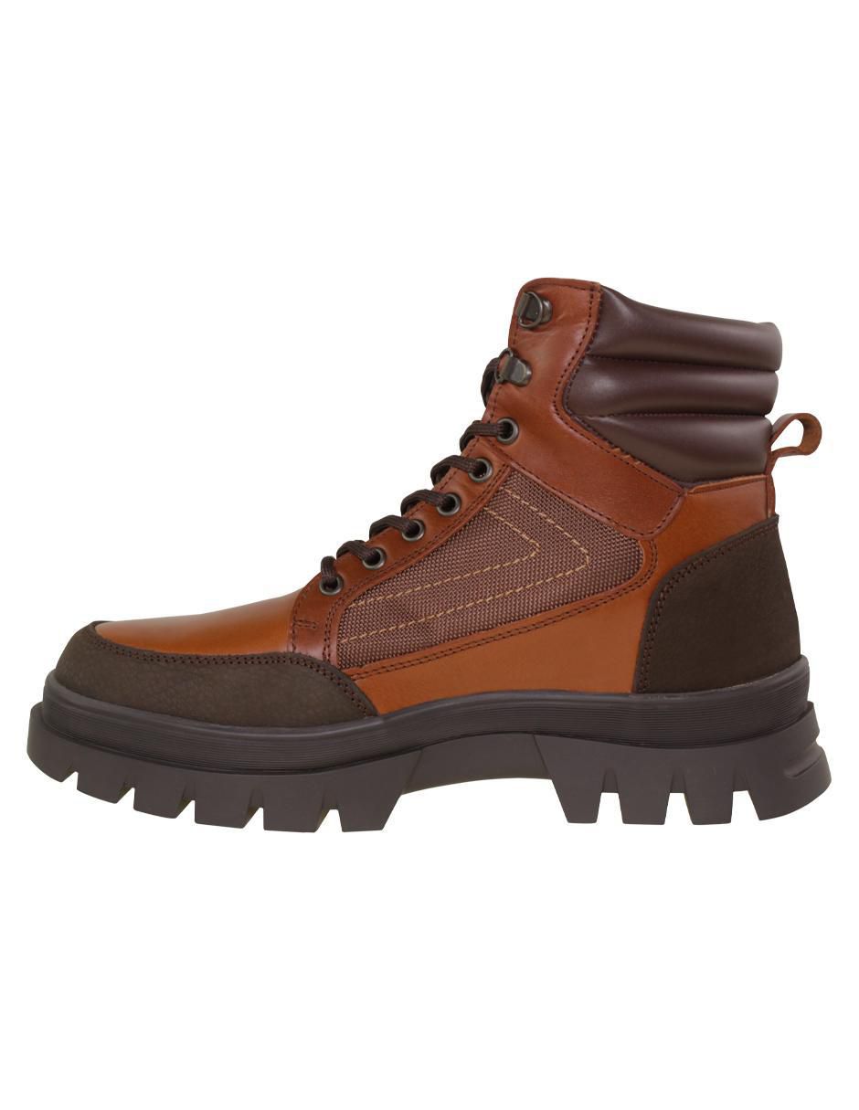 Bota de piel para hombre
