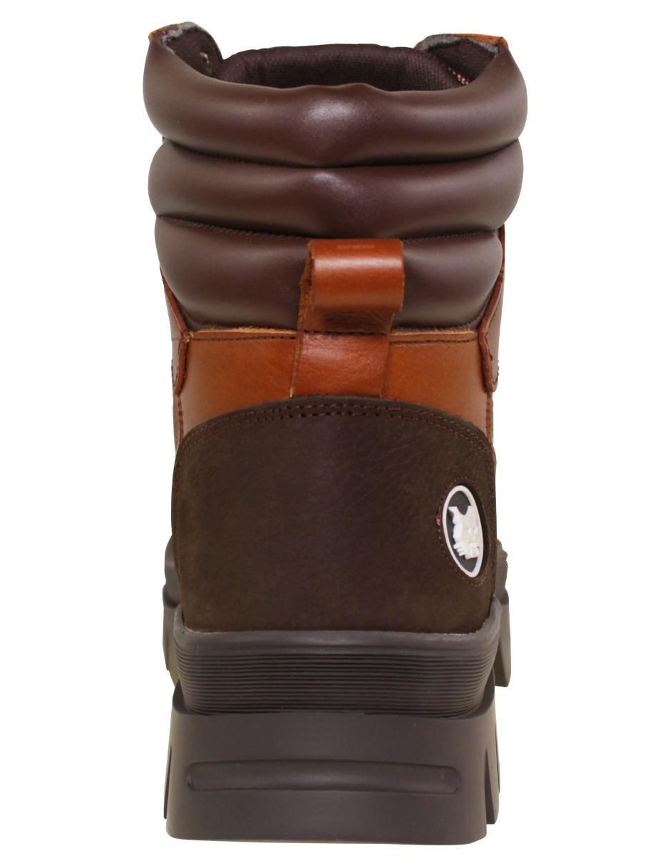 Bota de piel para hombre
