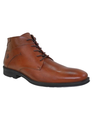 Botín de piel para hombre