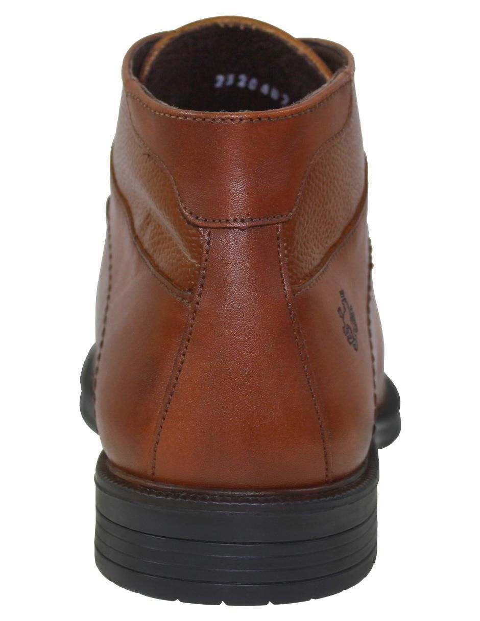 Botín de piel para hombre