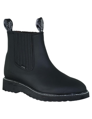 Botín de piel para hombre Botín de piel para hombre