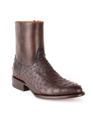 Botín de piel para hombre Botín de piel para hombre