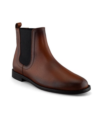 Bota de piel para hombre Bota de piel para hombre