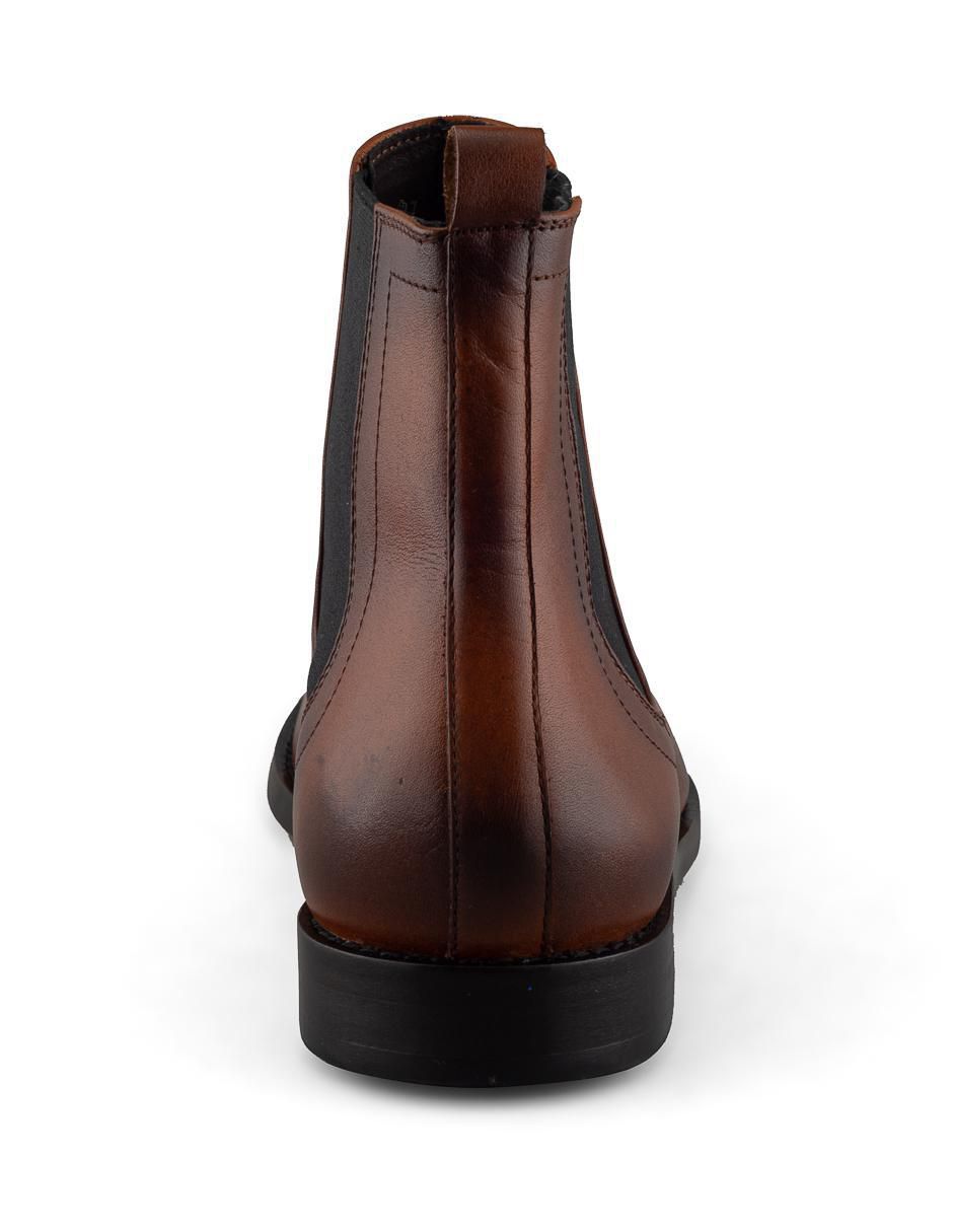 Bota de piel para hombre