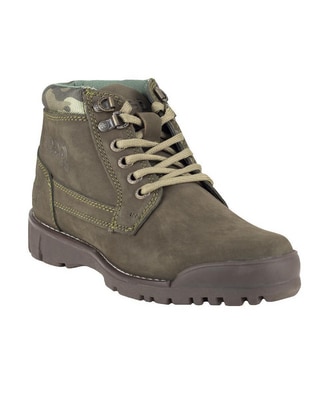 Bota de piel para hombre