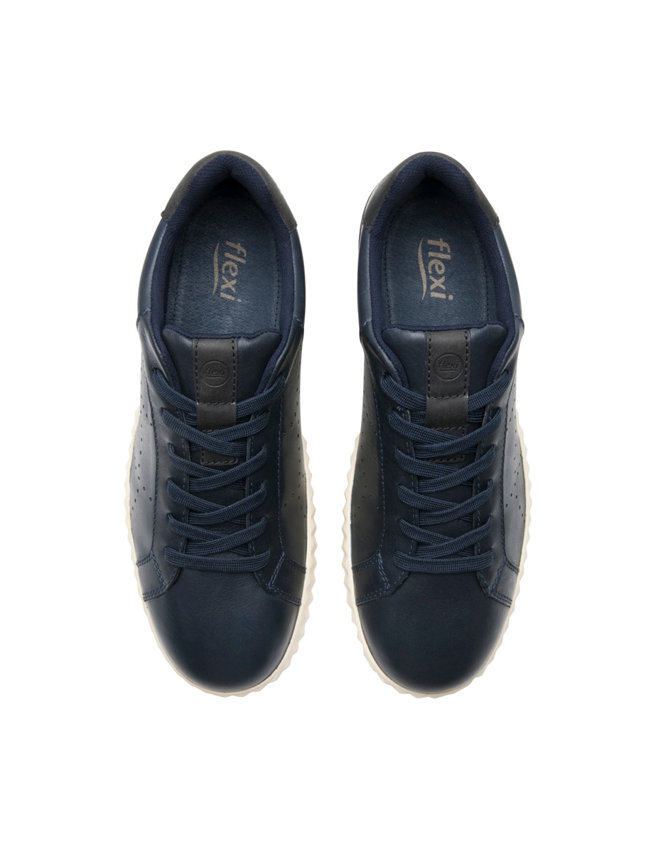 Tenis de piel para hombre 15