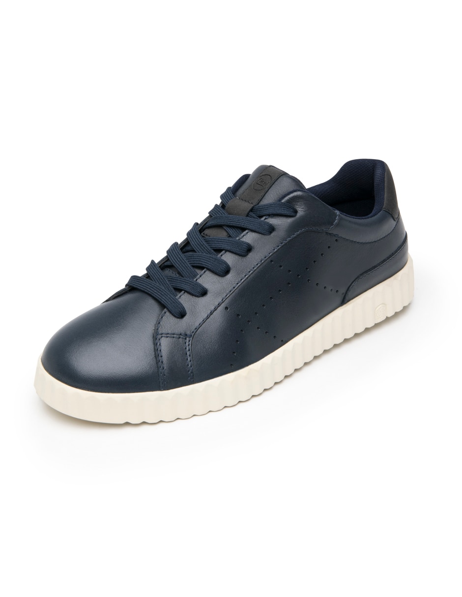 Tenis de piel para hombre 17