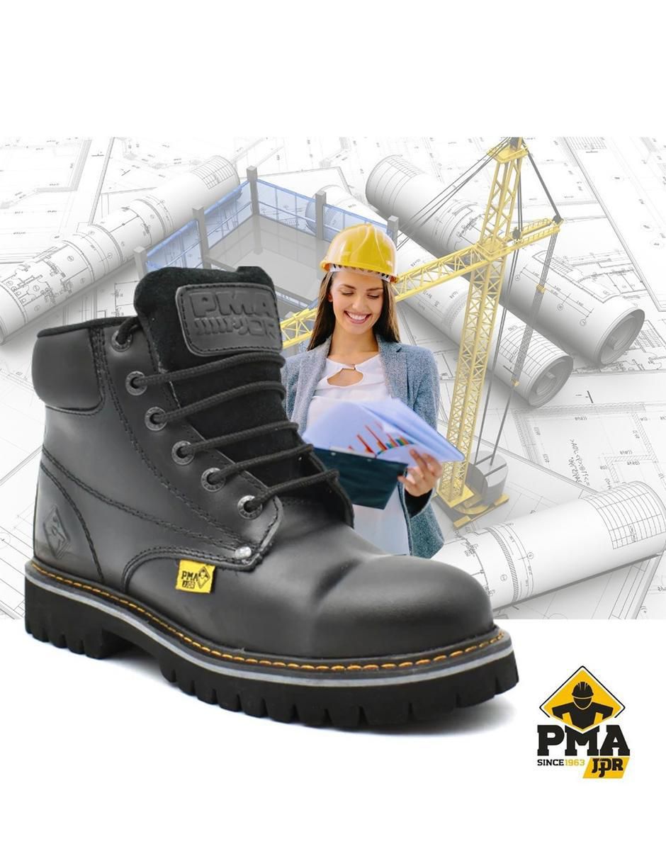 Bota 036 Casco De Acero de piel para hombre 4
