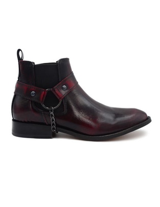 Botín de piel para hombre Botín de piel para hombre