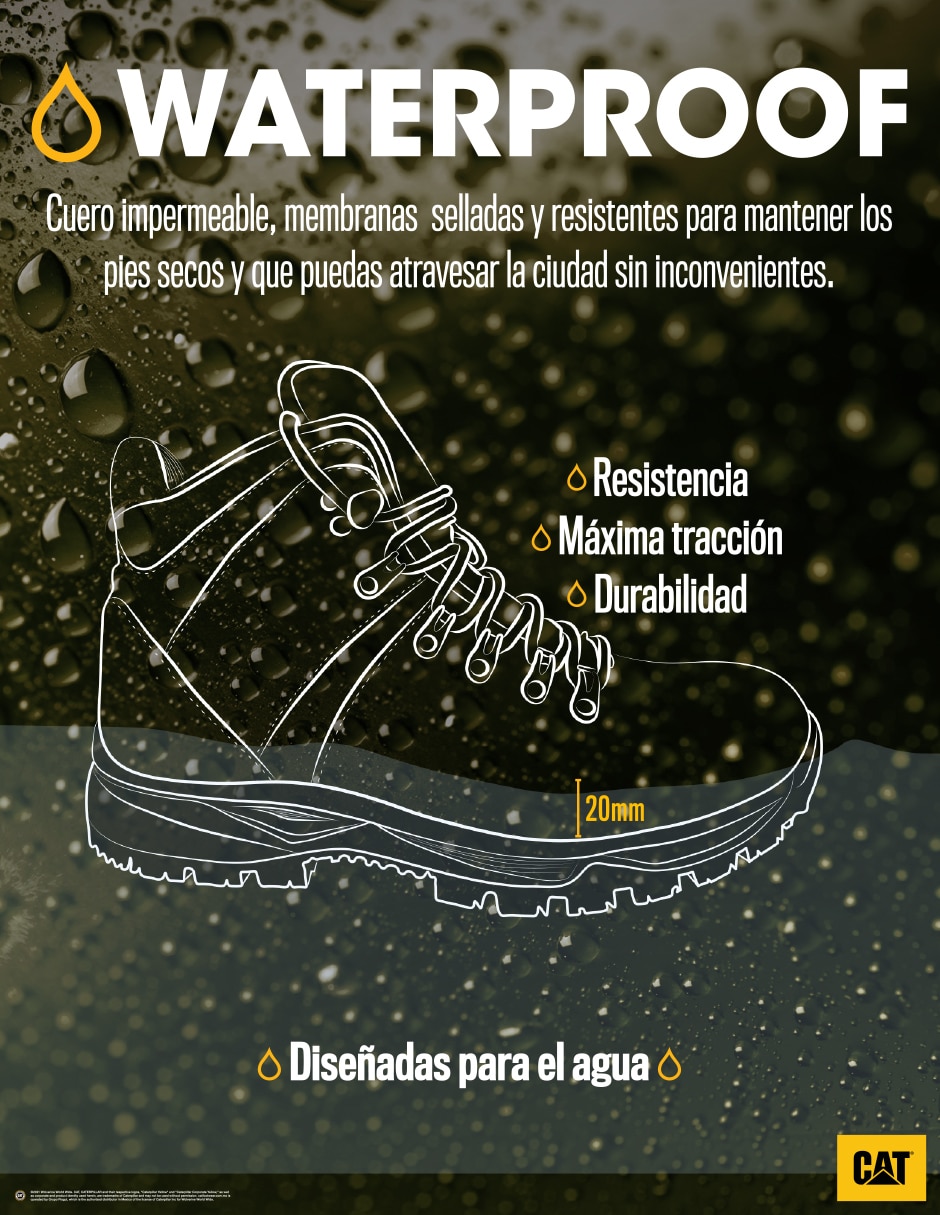 Bota de piel para hombre