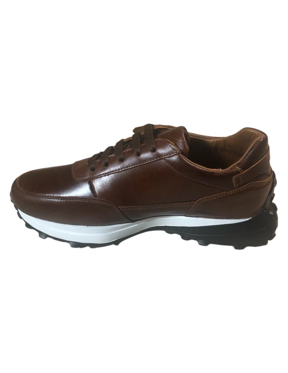 Tenis de piel para hombre 4