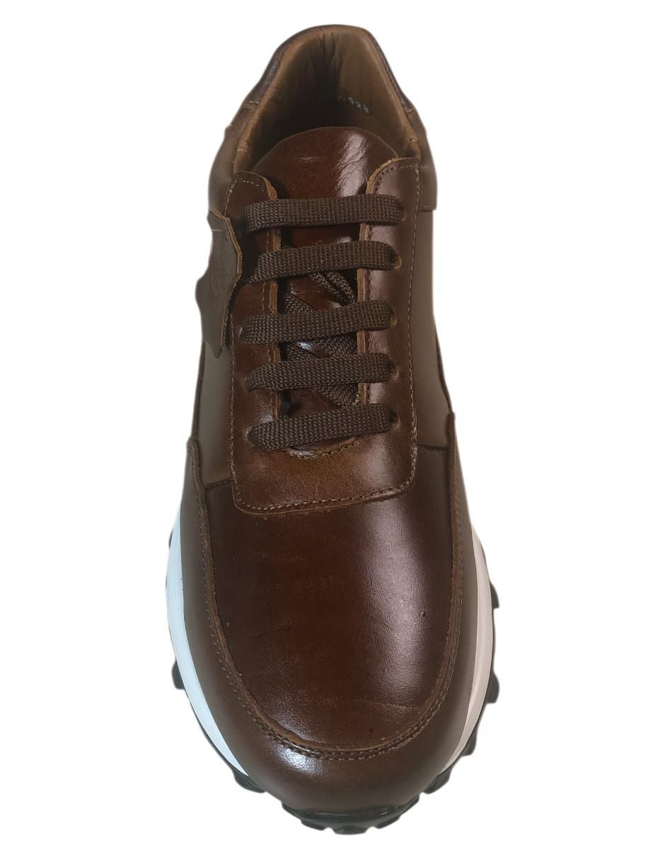 Tenis de piel para hombre 5