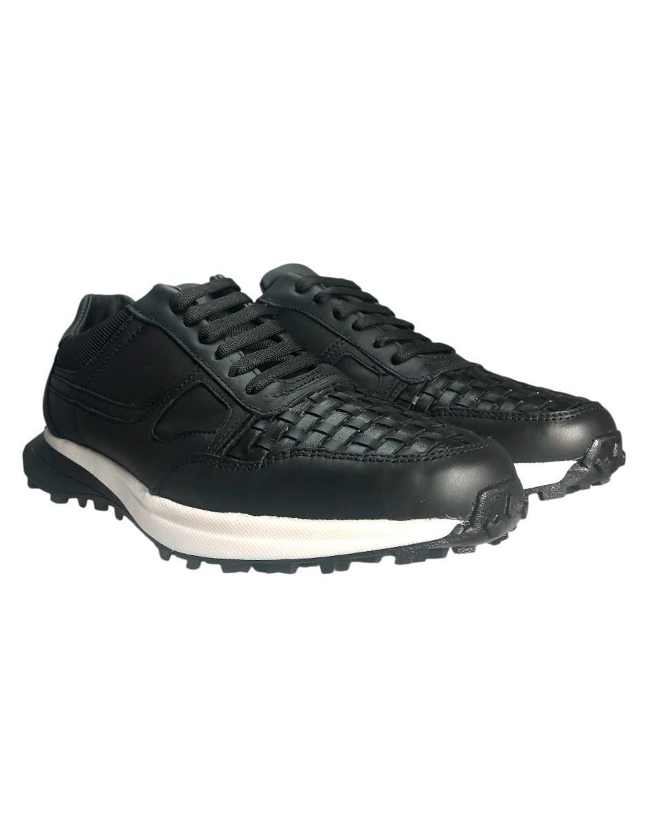 Tenis de piel para hombre 5