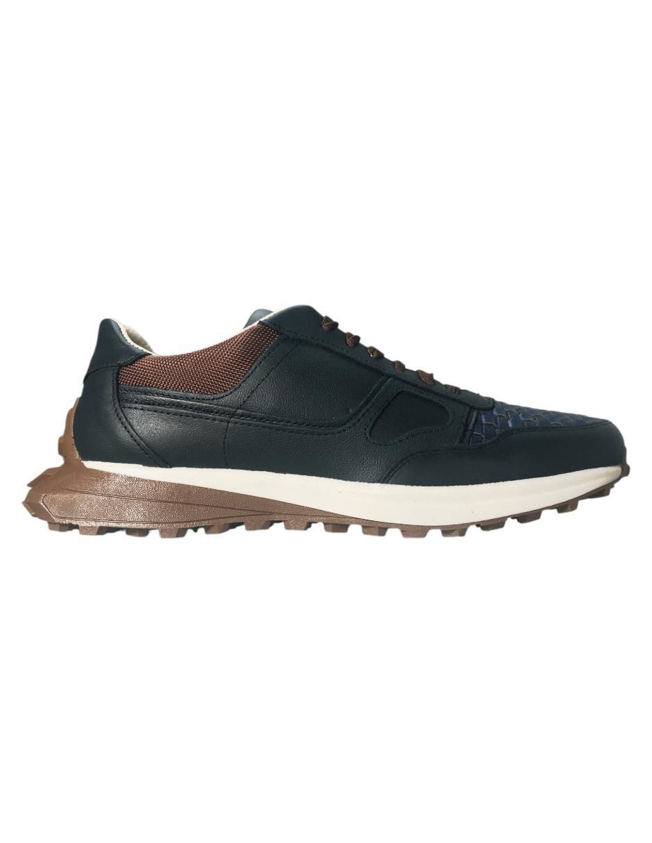 Tenis de piel para hombre 2