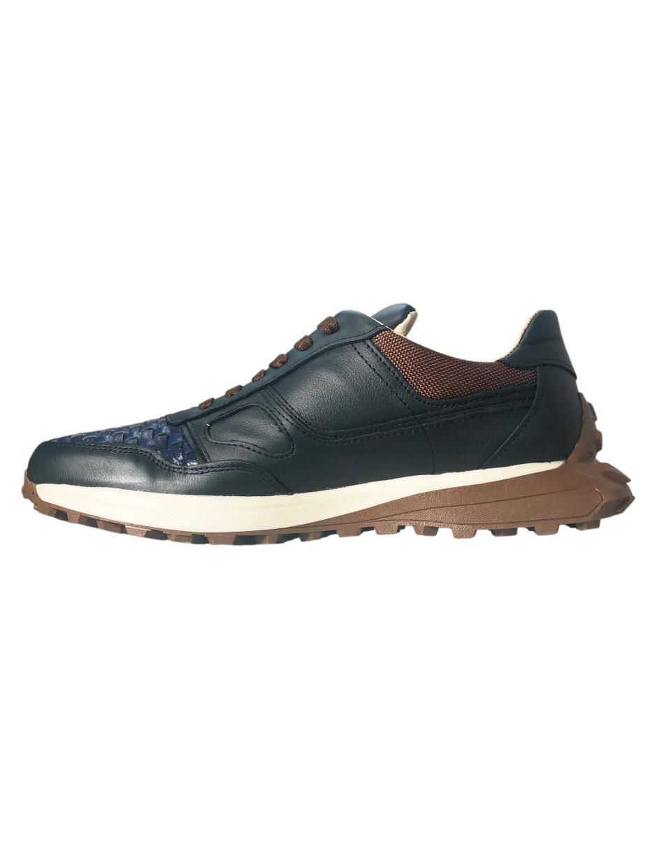 Tenis de piel para hombre 3