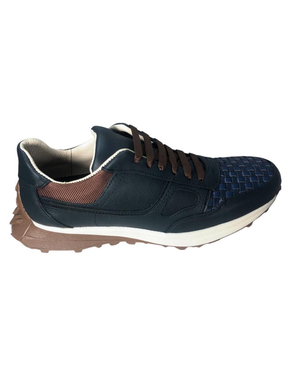 Tenis de piel para hombre 4