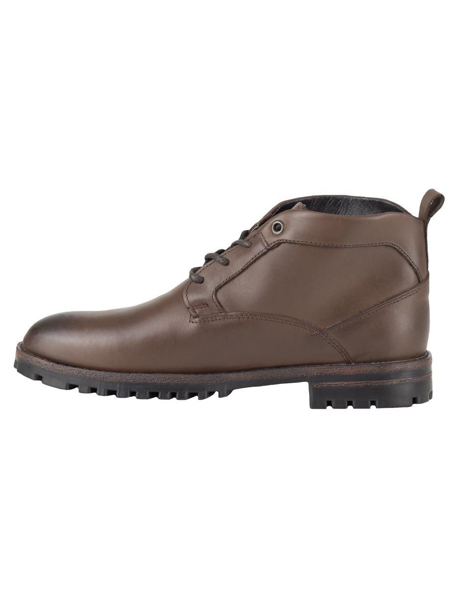 Bota de piel para hombre