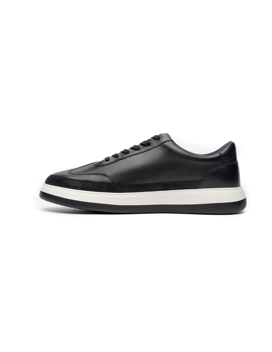Tenis de piel para hombre