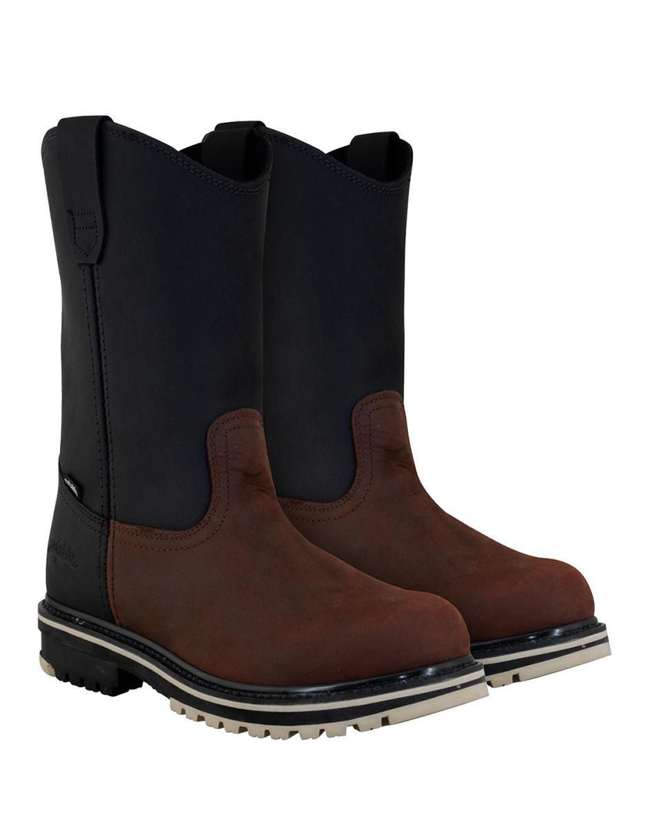 Botín 563 de piel para hombre 4