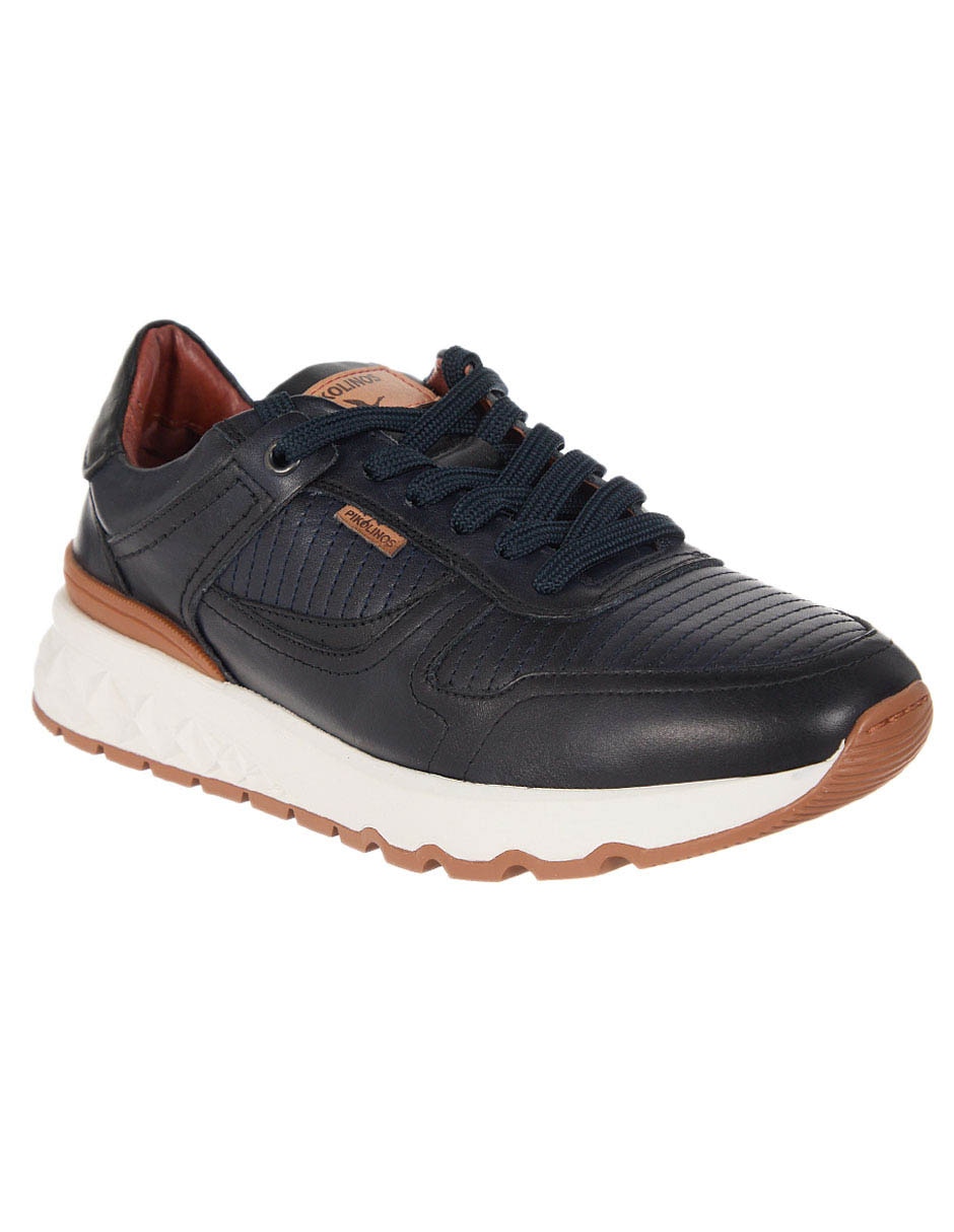 Tenis Pikolinos de lino para hombre