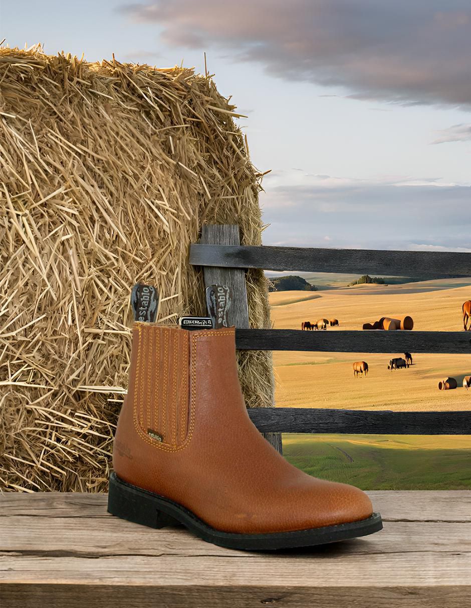 Bota de piel para hombre 2