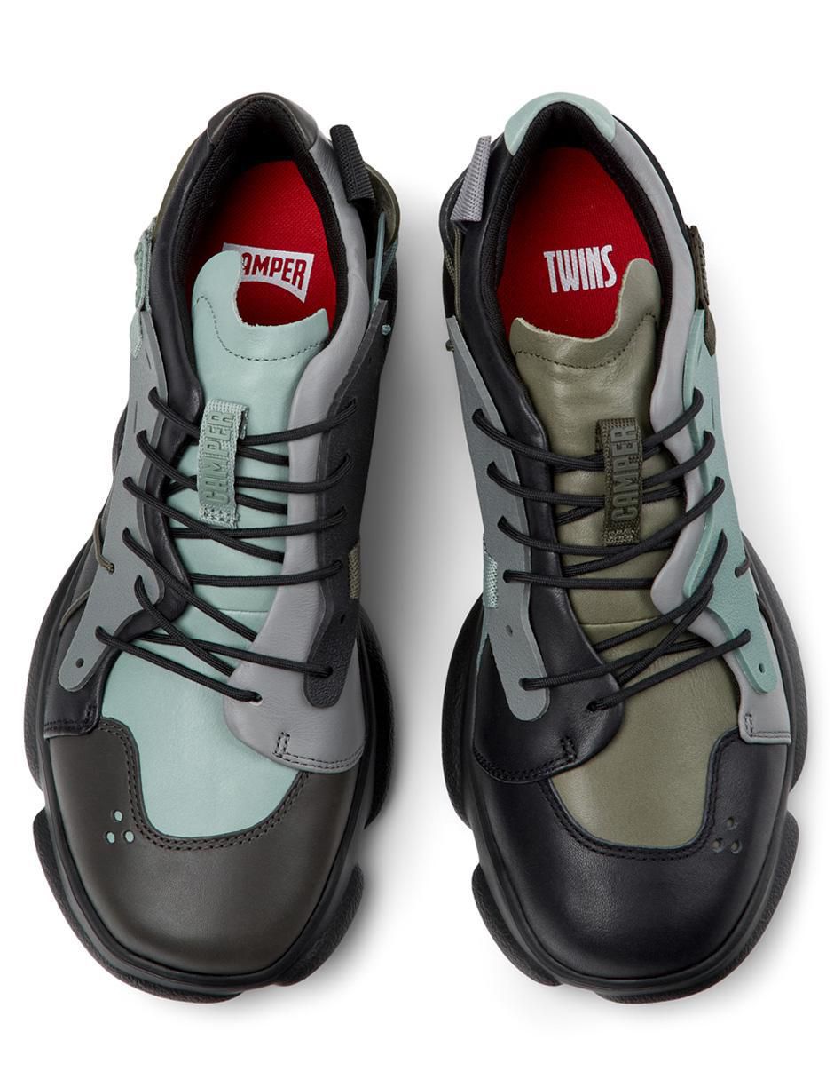 Tenis de piel para hombre 5